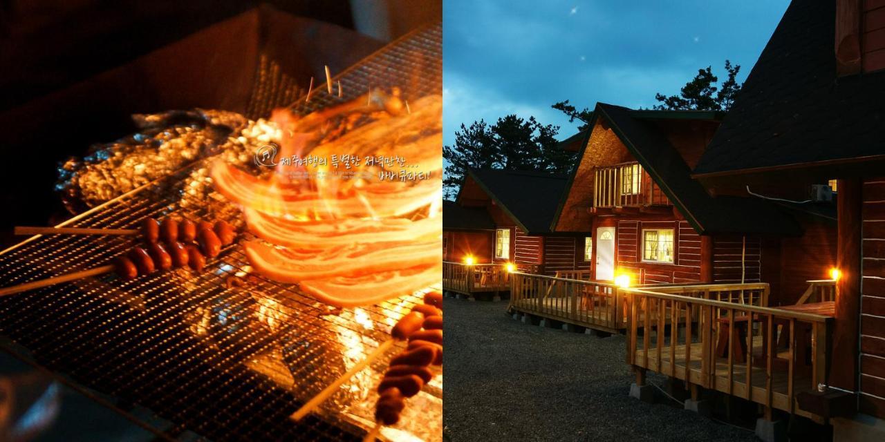 Jeju Joa Log Pension 西归浦市 外观 照片